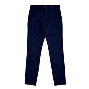 Theory Peterson Neoteric Blue Slim Straight Trousers Pants Men's 29 Made in USA